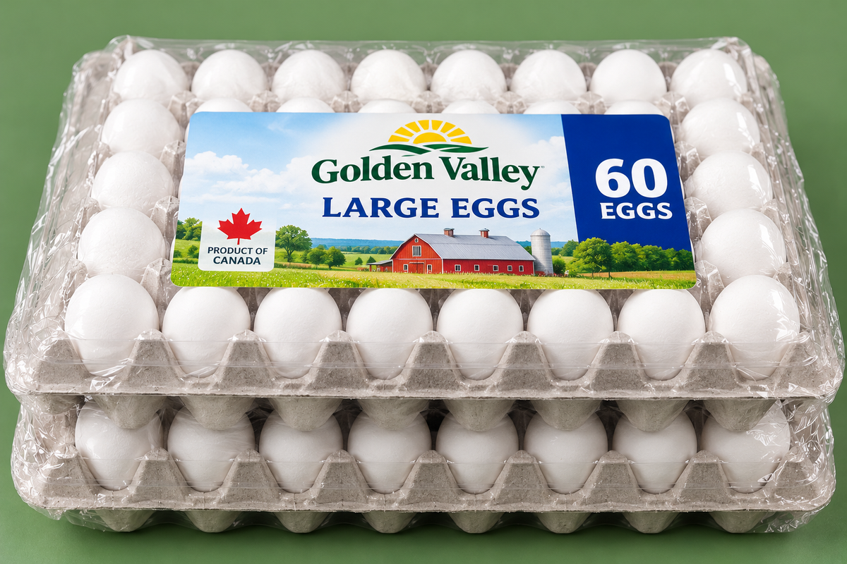 Golden Valley Large Eggs -Pack of 60