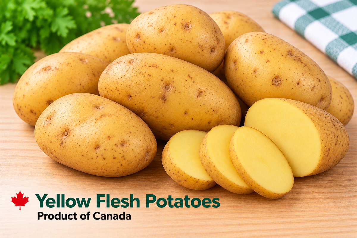 Yellow Flesh Potatoes-Product of Canada 4.54 Kg/ 10 lb