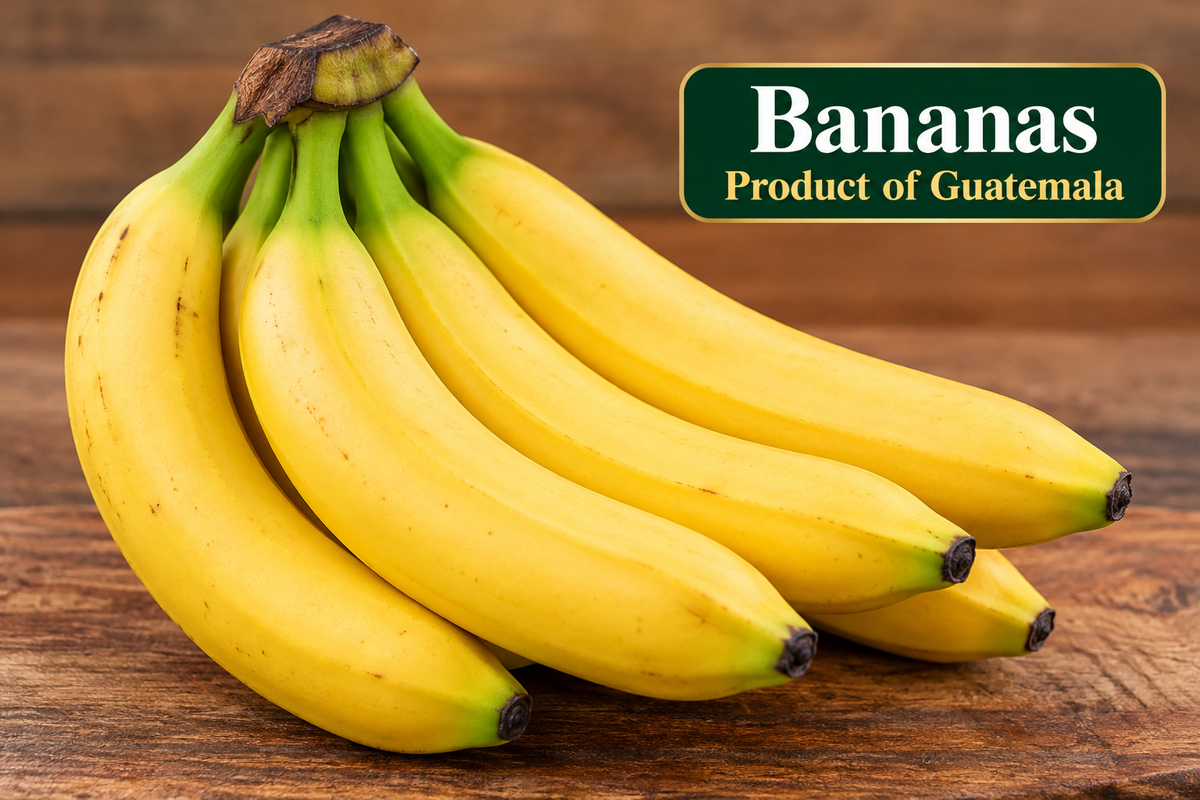 Bananas, Product of Guatemala