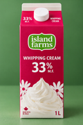 Island Farms 33% Whipping Cream 1 L