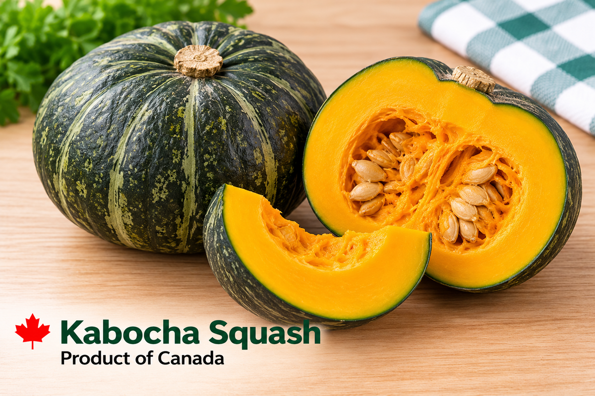 Kabocha Squash- product of Canada , 3.63 Kg