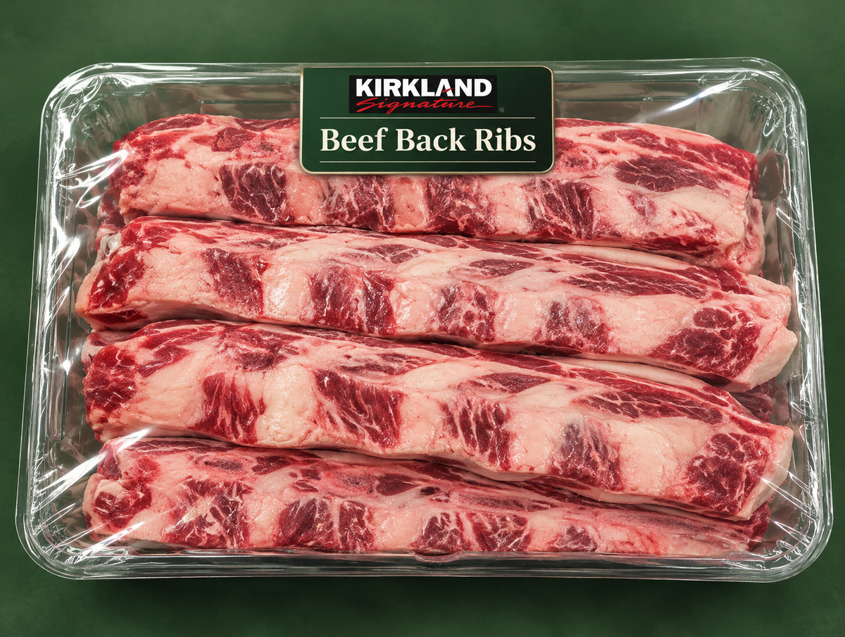 KIRKLAND SIGNATURE Beef Back Ribs : 2.23 Kg