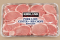 KIRKLAND SIGNATURE Pork Loin Center + Rib Chops Boneless 1.998 Kg