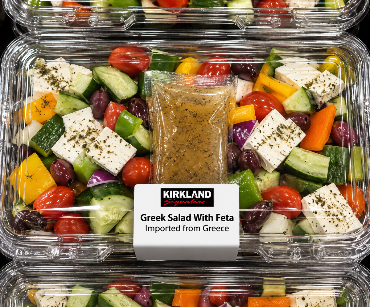 KIRKLAND SIGNATURE Greek Salad With Feta Imported from Greece