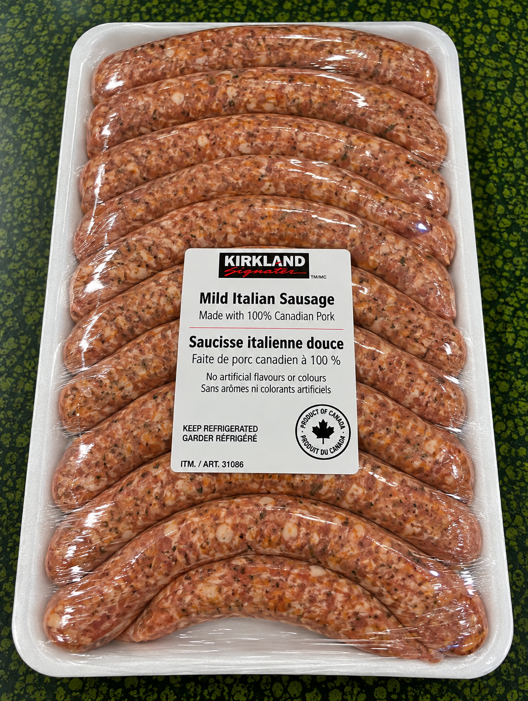 KIRKLAND SIGNATURE  Mild Italian Sausage
