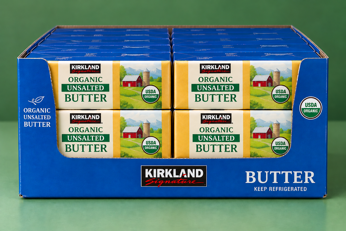 Kirkland Signature Organic Unsalted Butter 454 G