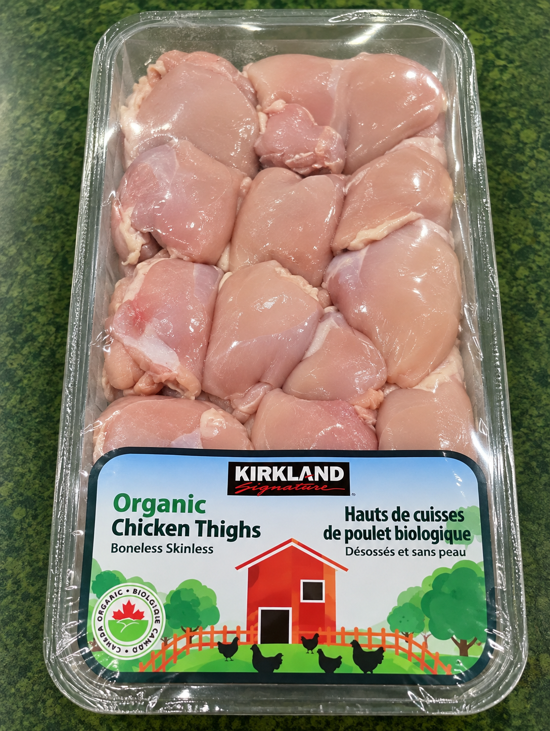 Organic Boneless Skinless Chicken Thighs