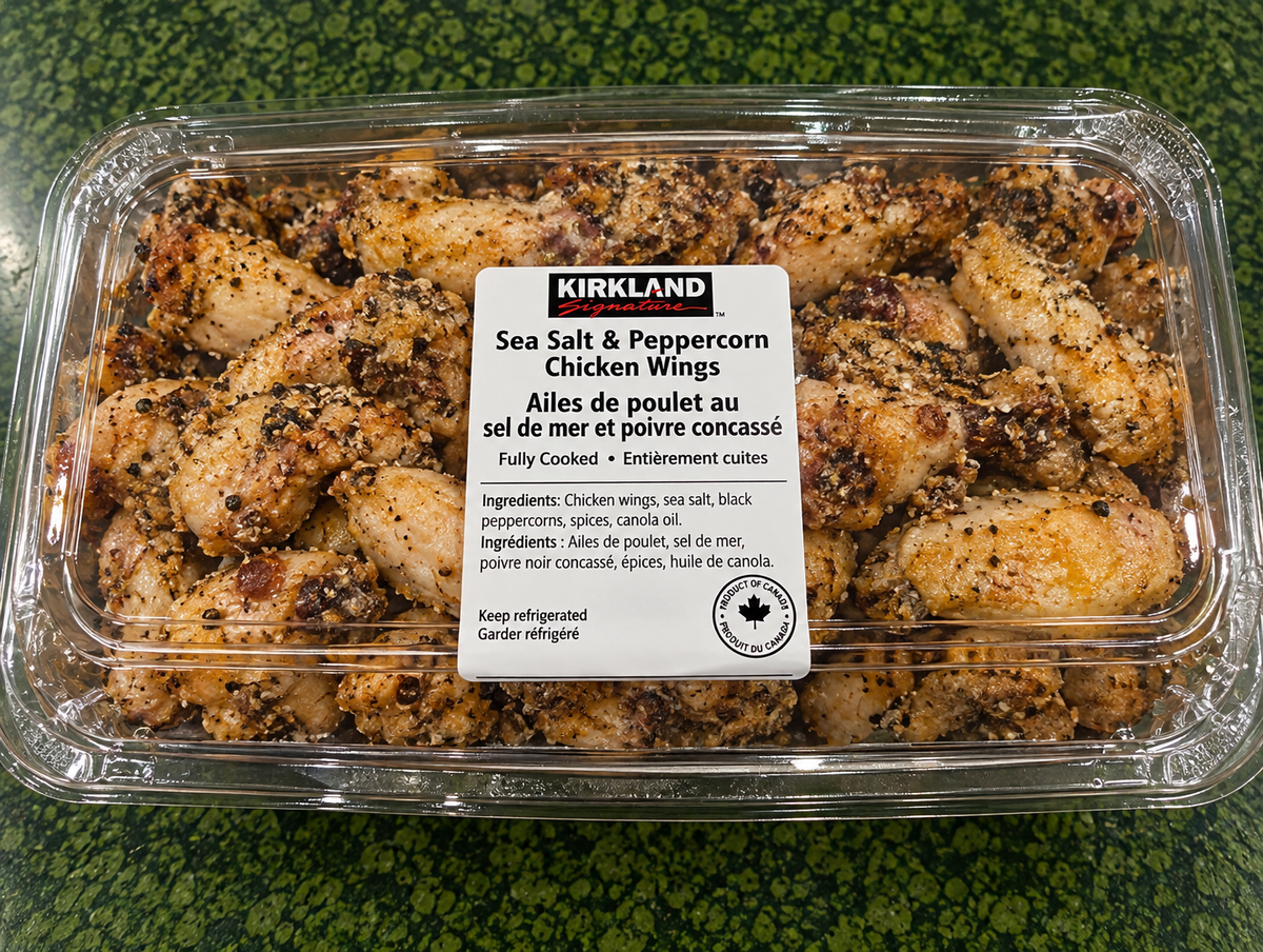 Sea Salt & Peppercorn Chicken Wings