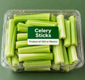 Celery Sticks, Product of USA or Mexico 1.13 Kg /2.5 lb