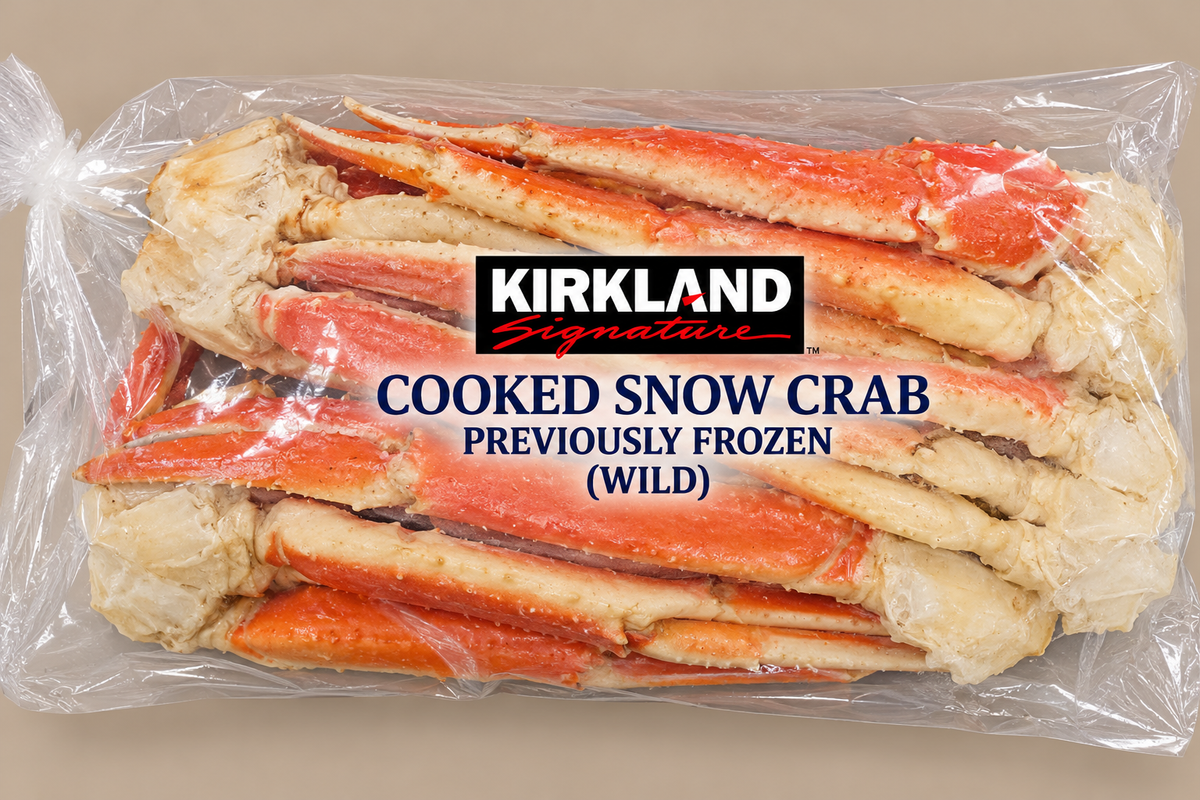 KIRKLAND SIGNATURE Cooked Snow Crab , Previously Frozen (Wild) 1.04 Kg