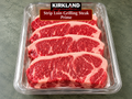 KIRKLAND SIGNATURE Strip Loin Grilling Steak Prime 0.84 Kg
