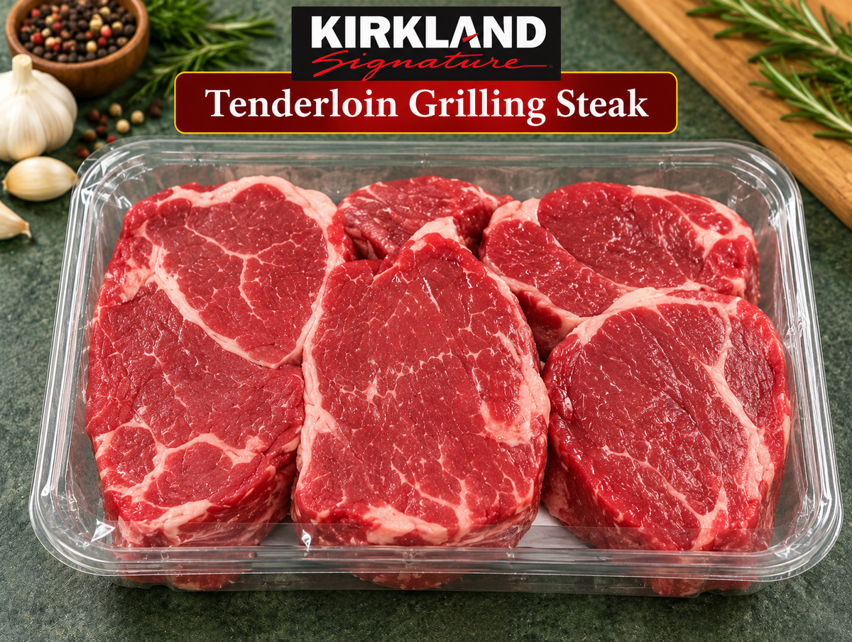 KIRKLAND SIGNATURE Tenderloin Grilling Steak 1.17 Kg