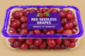 Red Seedless Grapes Product of Spain/USA 1.36 Kg/ 3 lb