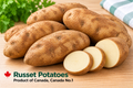 Russet potatoes -Product of canada, Canada No.1  : 6.80 Kg /15 lb